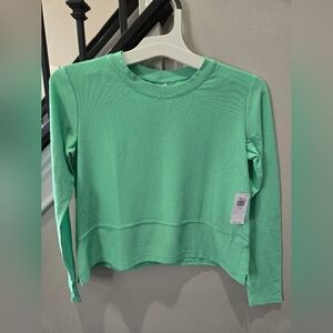 Girls Active Top, Go Dry Old Navy - Size M, Long Sleeve